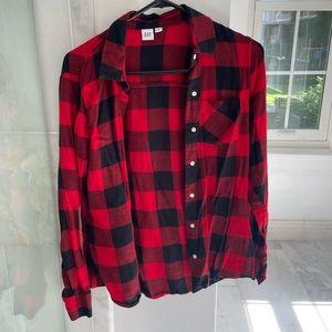Gap Womens Small Flannel